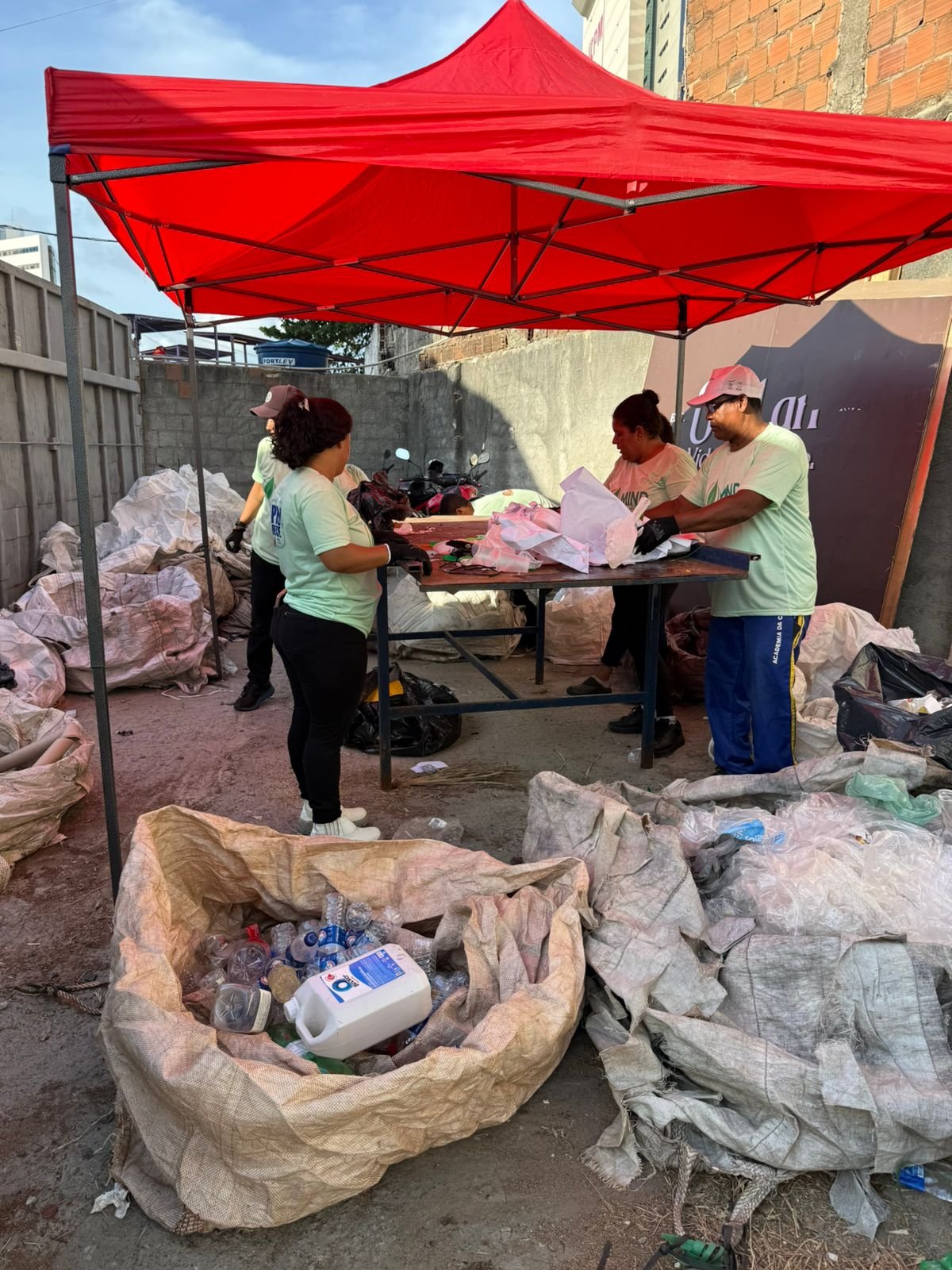 Triagem de resíduos