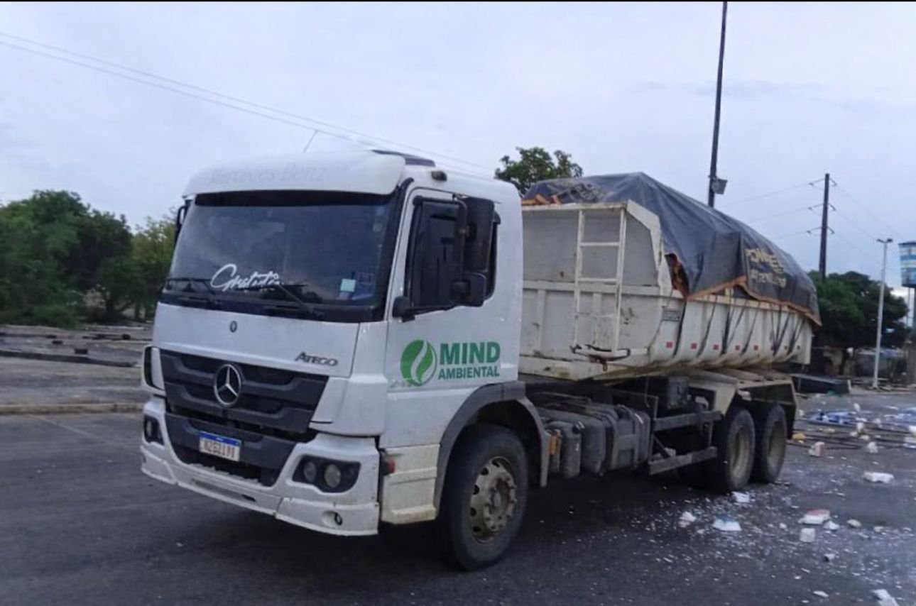 Caçambas operacionais